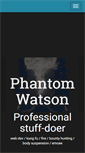 Mobile Screenshot of phantomwatson.com